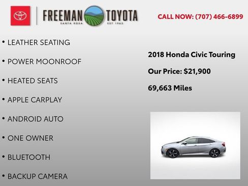 Used 2018 Honda Civic Touring image 4