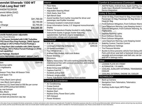 New 2026 Chevrolet Silverado 1500 W/T AWD/4WD image 6