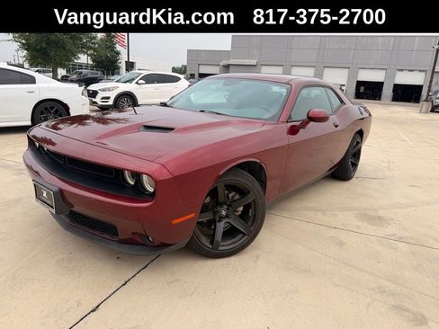 Used 2021 Dodge Challenger SXT w/ Blacktop Package RWD image 1