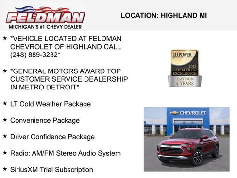 New 2026 Chevrolet TrailBlazer LT w/ Convenience Package image 3