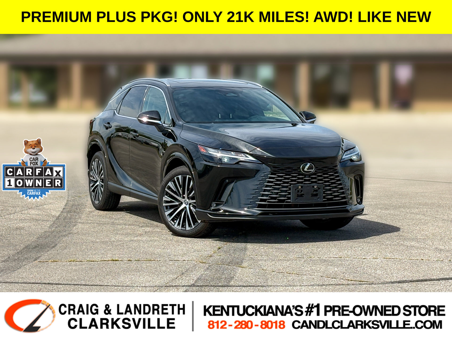 Used 2023 Lexus RX 350 Premium Plus w/ Cold Area Package AWD/4WD image 1