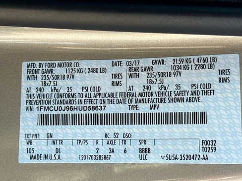 Used 2017 Ford Escape Titanium FWD image 41