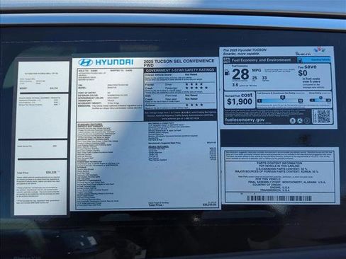 New 2025 Hyundai Tucson SEL image 18