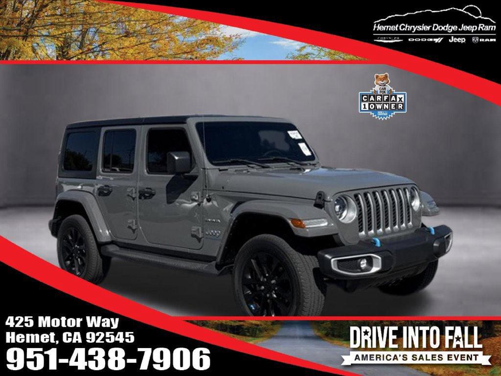 Used 2023 Jeep Wrangler Unlimited Sahara AWD/4WD image 1