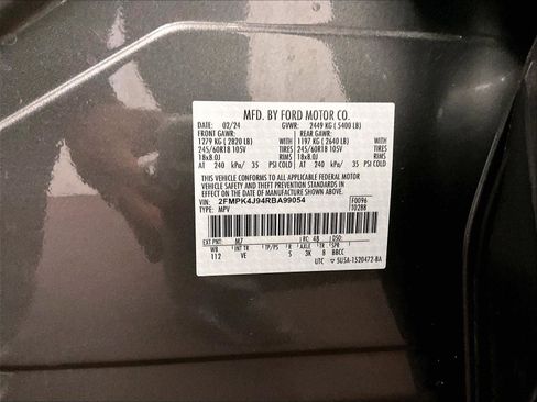 Certified 2024 Ford Edge SEL w/ Convenience Package AWD/4WD image 32