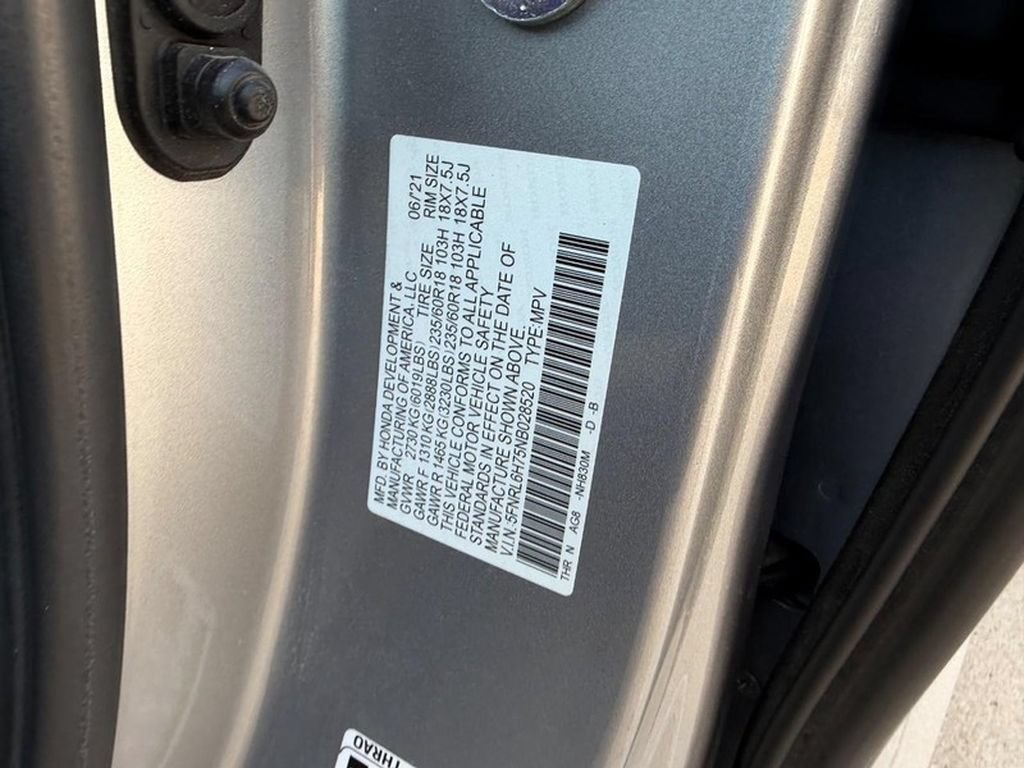 Certified 2022 Honda Odyssey EX-L image 26