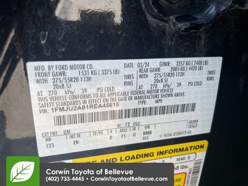 Used 2024 Ford Expedition Limited AWD/4WD image 24