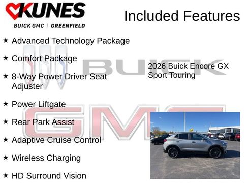 New 2026 Buick Encore GX Sport Touring w/ Advanced Technology Package image 3