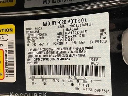 Used 2024 Ford Bronco Sport Big Bend w/ Convenience Package AWD/4WD image 26