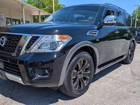Used 2017 Nissan Armada Platinum w/ Captain Seat Package RWD image 3