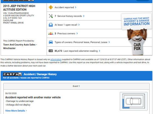 Used 2015 Jeep Patriot High Altitude image 32