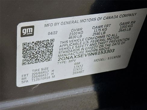 Used 2022 Chevrolet Equinox LS w/ LS Convenience Package image 31