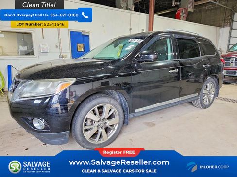 Used 2014 Nissan Pathfinder Platinum w/ Cargo Package FWD image 1