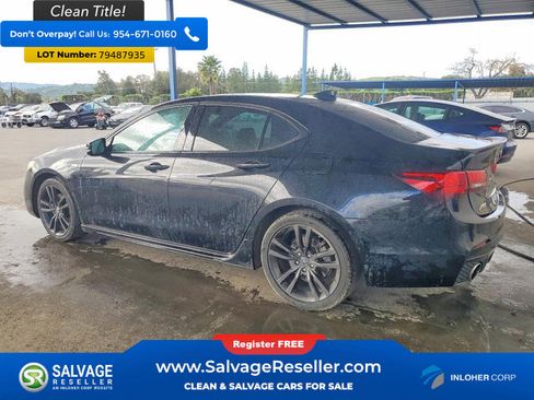 Used 2020 Acura TLX w/ A-SPEC Pkg image 3