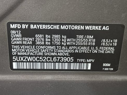 Used 2012 BMW X5 xDrive35d AWD/4WD image 13
