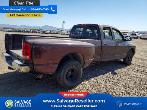 Used 2004 Dodge Ram 3500 Truck SLT w/ Trailer Tow Group RWD image 4