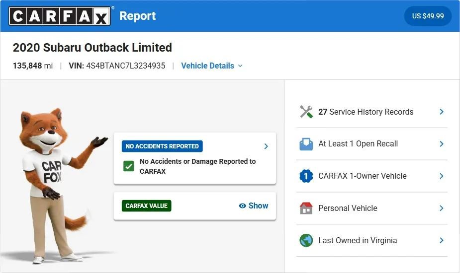 Used 2020 Subaru Outback Limited AWD/4WD image 33