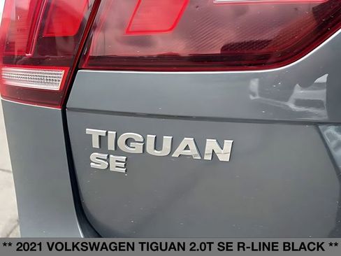 Used 2021 Volkswagen Tiguan SE R-Line w/ 3rd Row Seat Package AWD/4WD image 16