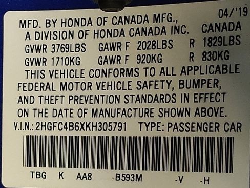 Used 2019 Honda Civic LX image 33