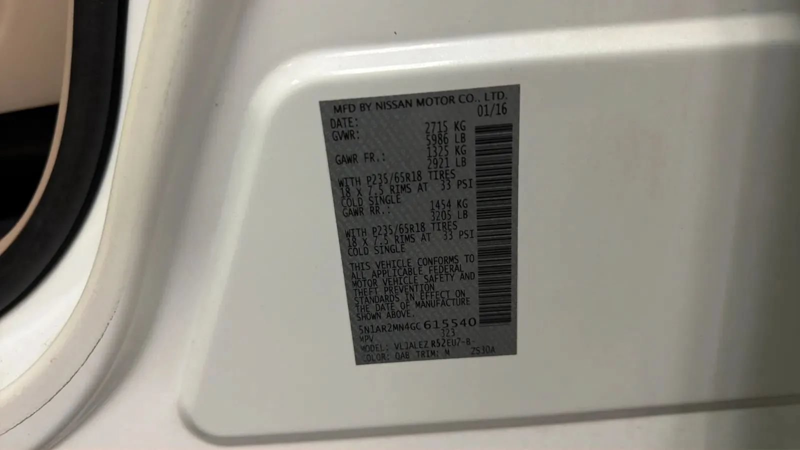 Used 2016 Nissan Pathfinder SV FWD image 25