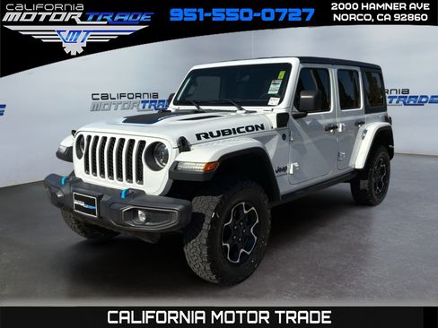 Used 2023 Jeep Wrangler Unlimited Rubicon 4xe AWD/4WD image 1