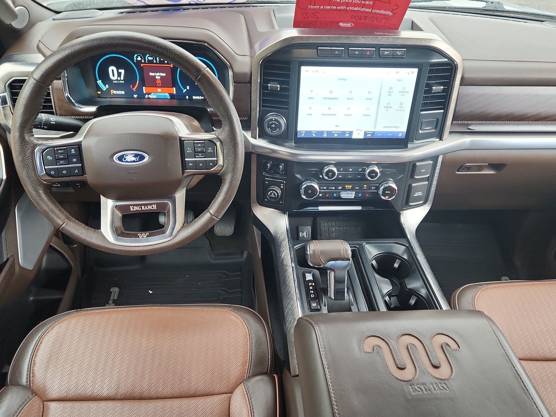 Used 2022 Ford F150 King Ranch w/ Equipment Group 601A High AWD/4WD image 13