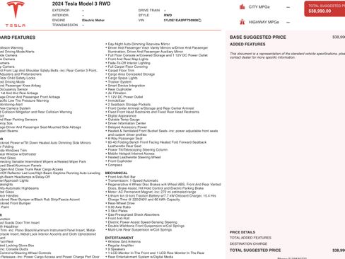 Used 2024 Tesla Model 3 Standard Range image 3