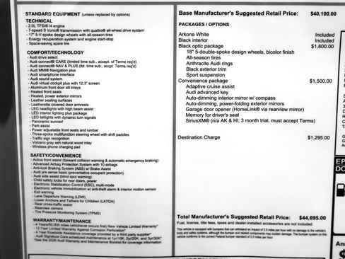 New 2026 Audi A3 2.0T Premium image 26