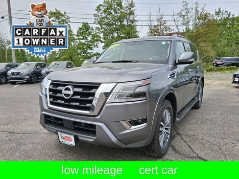 Certified 2024 Nissan Armada SL w/ Captain's Chairs Package AWD/4WD image 4