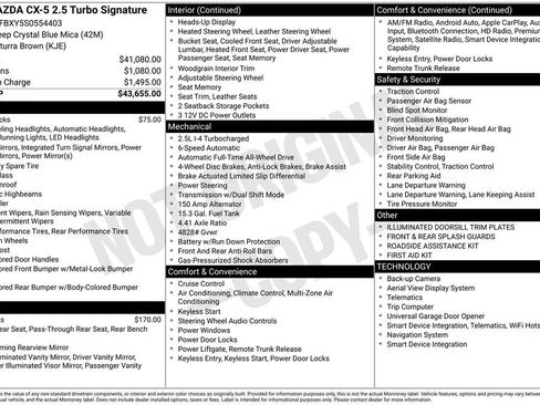 Certified 2025 MAZDA CX-5 Signature image 2