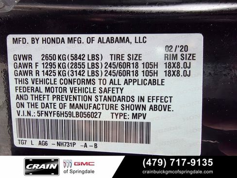 Used 2020 Honda Pilot EX-L image 33