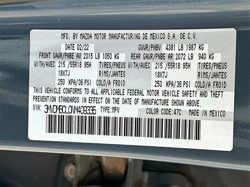 Used 2022 MAZDA CX-30 AWD 2.5 S w/ Preferred Package image 32