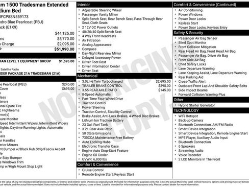 Used 2025 RAM 1500 Tradesman AWD/4WD image 45