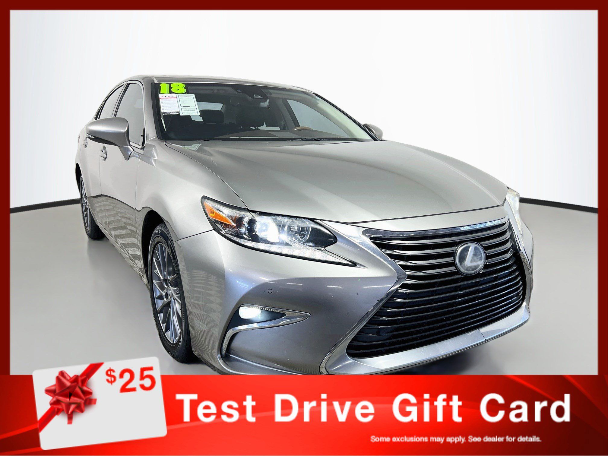 Used 2018 Lexus ES 350 w/ Premier Package FWD image 1