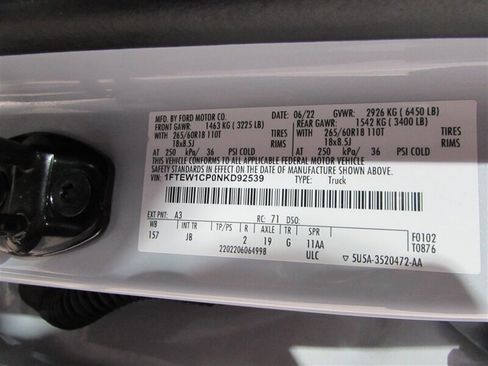 Used 2022 Ford F150 XL w/ STX Appearance Package image 49