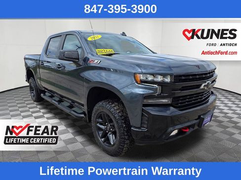 Used 2021 Chevrolet Silverado 1500 LT Trail Boss w/ Bed Protection Package AWD/4WD image 1