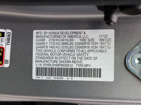 Used 2023 Honda Odyssey EX-L image 61