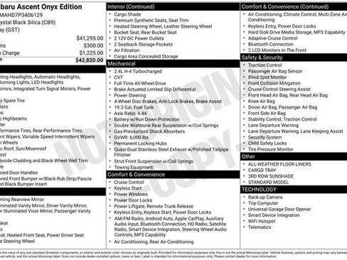 Used 2023 Subaru Ascent Onyx Edition image 28