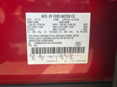 Used 2020 Ford Explorer ST w/ ST Street Pack image 26