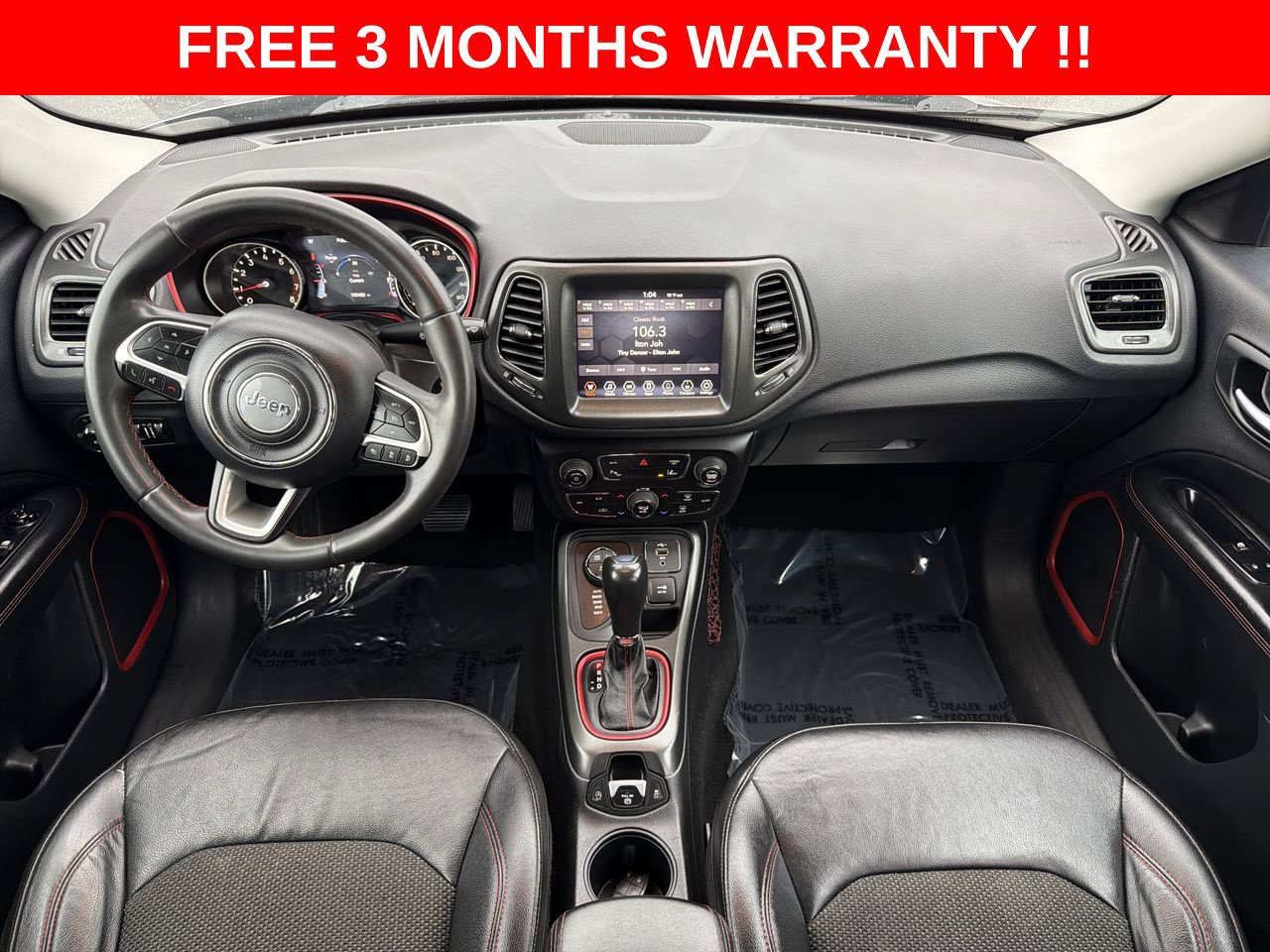 Used 2021 Jeep Compass Trailhawk AWD/4WD image 36