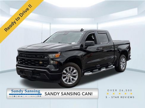 Used 2022 Chevrolet Silverado 1500 Custom RWD image 1