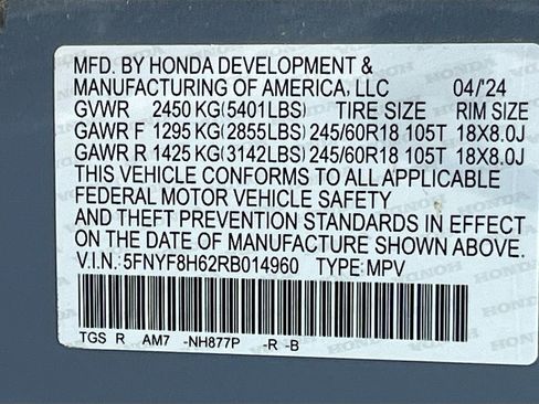 Used 2024 Honda Passport TrailSport image 33