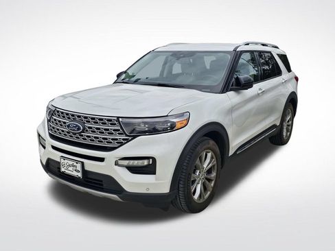 Used 2022 Ford Explorer Limited w/ Class IV Trailer Tow Package RWD image 6