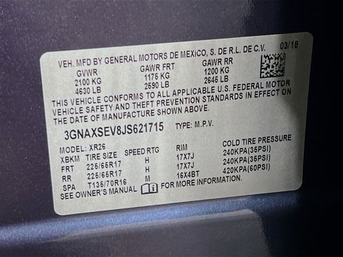 Used 2018 Chevrolet Equinox LT image 29