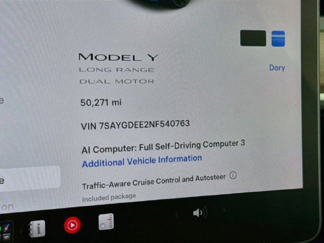 Used 2022 Tesla Model Y Long Range AWD/4WD image 11