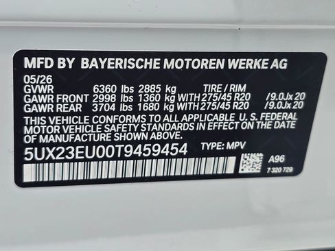New 2026 BMW X5 xDrive40i w/ M Sport Package AWD/4WD image 31