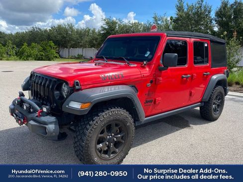 Used 2021 Jeep Wrangler Unlimited Sport AWD/4WD image 9