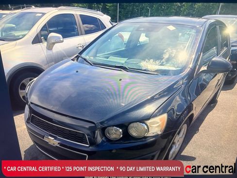 Used 2015 Chevrolet Sonic LTZ w/ Advanced Safety Package FWD image 1