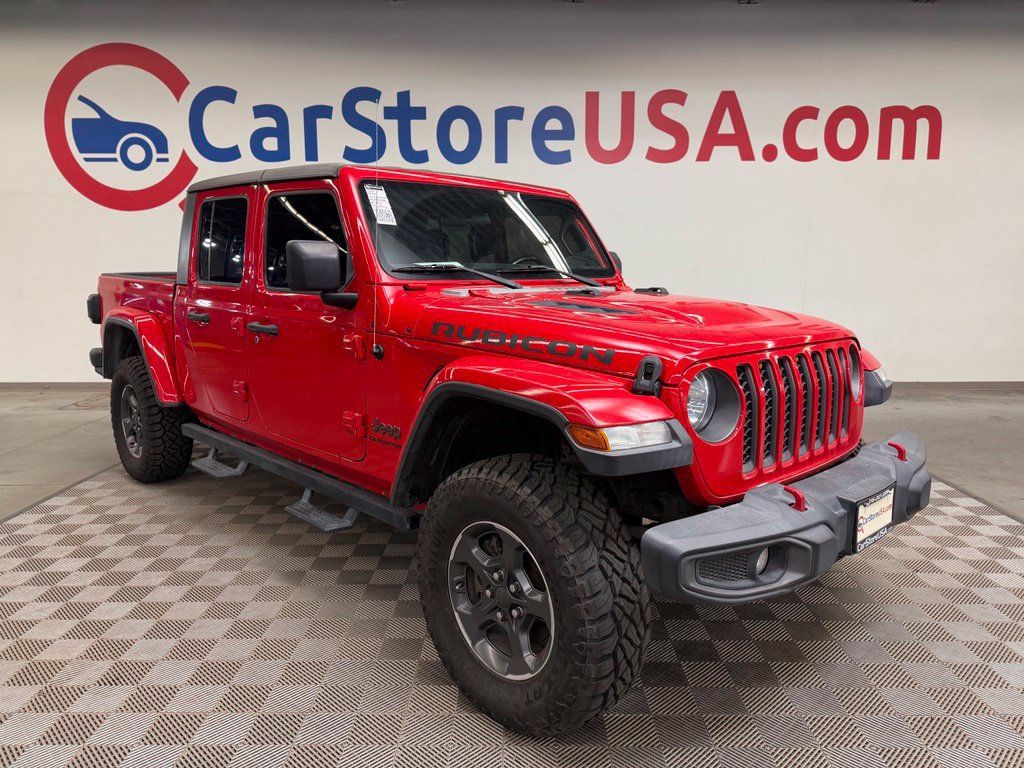 Used 2020 Jeep Gladiator Rubicon w/ Safety Group AWD/4WD image 1