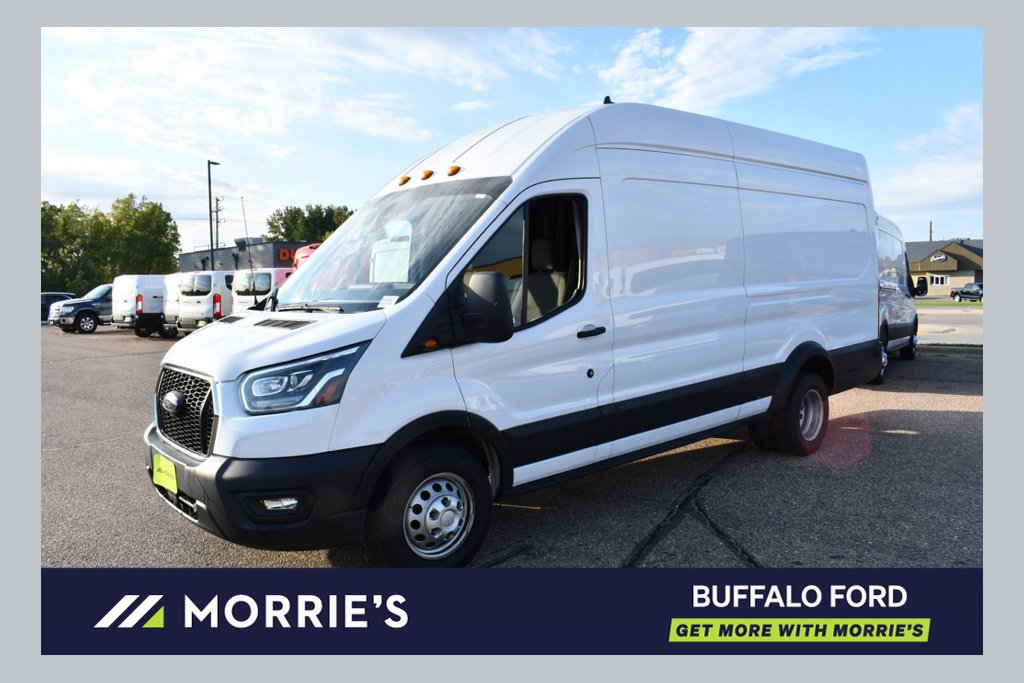 Used 2024 Ford Transit 350 148 High Roof Extended DRW w/ Load Area Protection Package RWD image 1